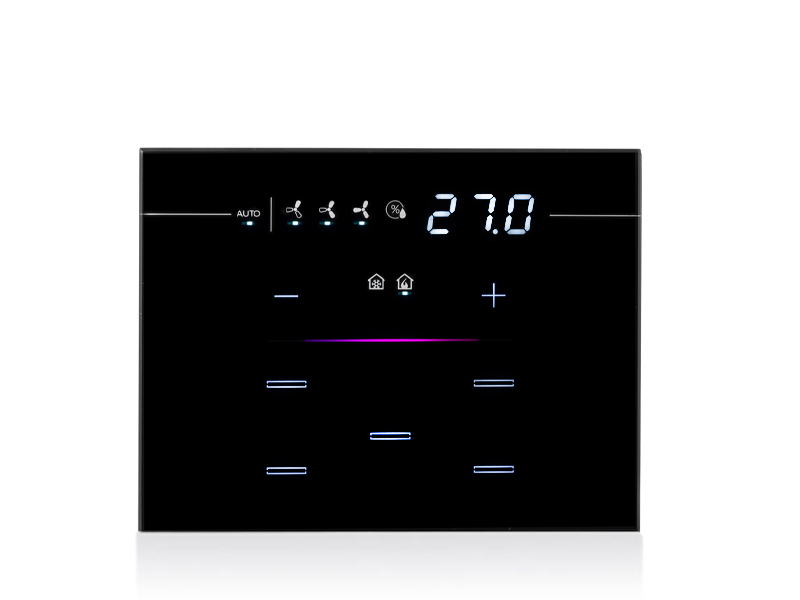 9025 – CAPACITIVE KNX THERMOSTAT HUMIDISTAT – LINE SERIES 