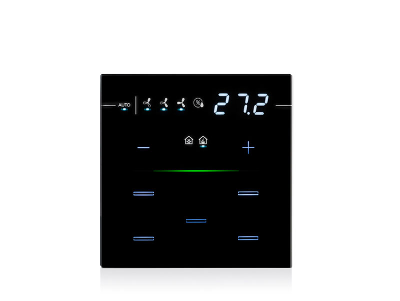 9025 – CAPACITIVE KNX THERMOSTAT HUMIDISTAT – LINE SERIES