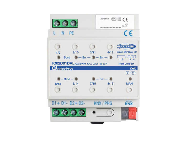 KNX DALI GATEWAY TW 2CH